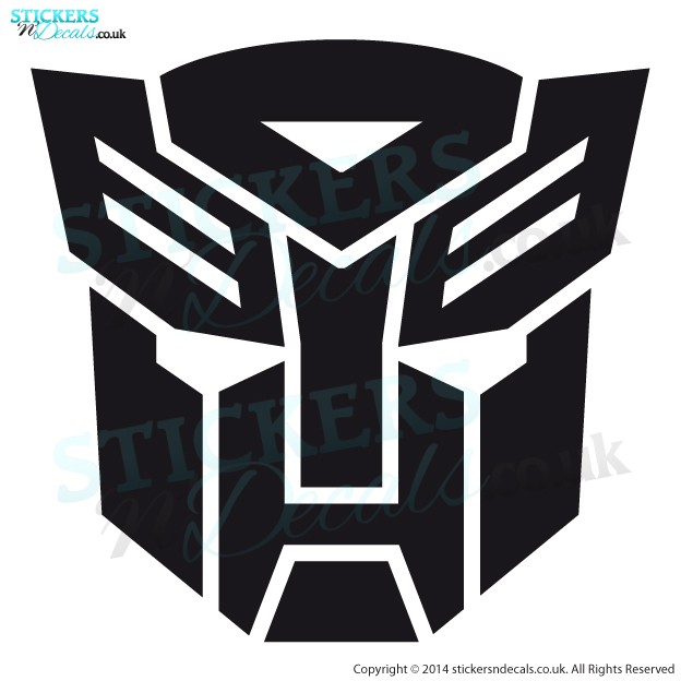Transformers Autobot Logo - Vinyl Wall Art - Wall Decal - Childrens Wall Decor - Window Graphic - Car Sticker