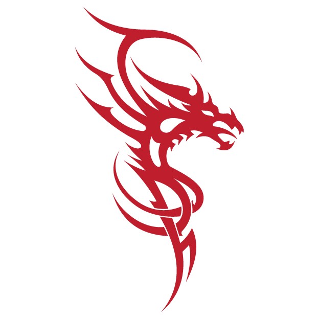 Metal Rock Dragon - Car Decal - Window Sticker - Vehicle Graphic - Vinyl Wall Art
