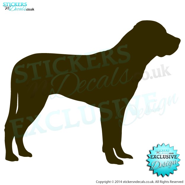 Greater Swiss Mountain Dog - Car Decal - Bumper Sticker - Window Graphic - Door Decal - Wall Art