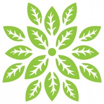 Leaf Burst - Vinyl Wall Art - Vinyl Wall Decal - Window Sticker - Wall Decor