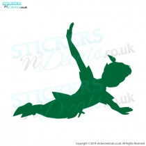 Disney - Peter Pan In Flight - Vinyl Wall Art - Children`s Wall Decor - Character Wall Decal  - Disney Wall Decor