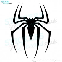 Marvel Avengers Spiderman - Spider Logo - Vinyl Wall Art - Window Graphic - Car Decal - Door Sticker