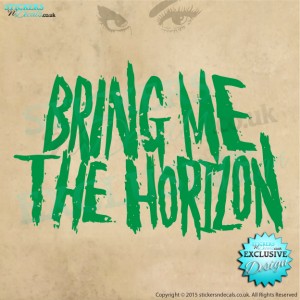 Bring Me The Horizon Logo - Vinyl Wall Art - Wall Decal - Window Sticker - Wall Decor