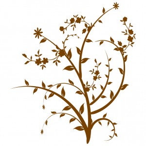Flower Burst - Vinyl Wall Art - Vinyl Wall Decal - Wall Decor - Window Sticker