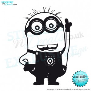 Despicable Me - Minion Phil - Character Wall Art - Childrens Bedroom Wall Decal  - Window Graphic - Wall Decor