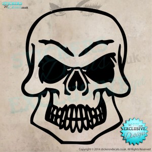 skull decal