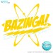 Bazinga! Logo -Sheldon Cooper - The Big Bang Theory - Vinyl Decal - Wall Art - Window Sticker - Wall Decor